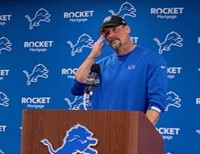 Dan Campbell says Lions will regroup, be prepared for Bears