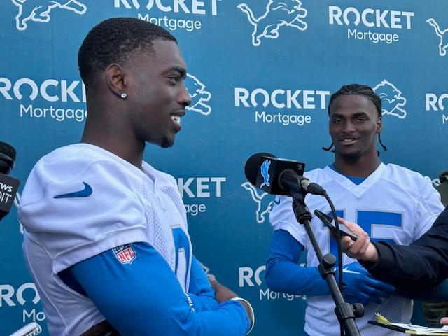 Detroit Lions rookie corners credit their moms with helping them reach the NFL